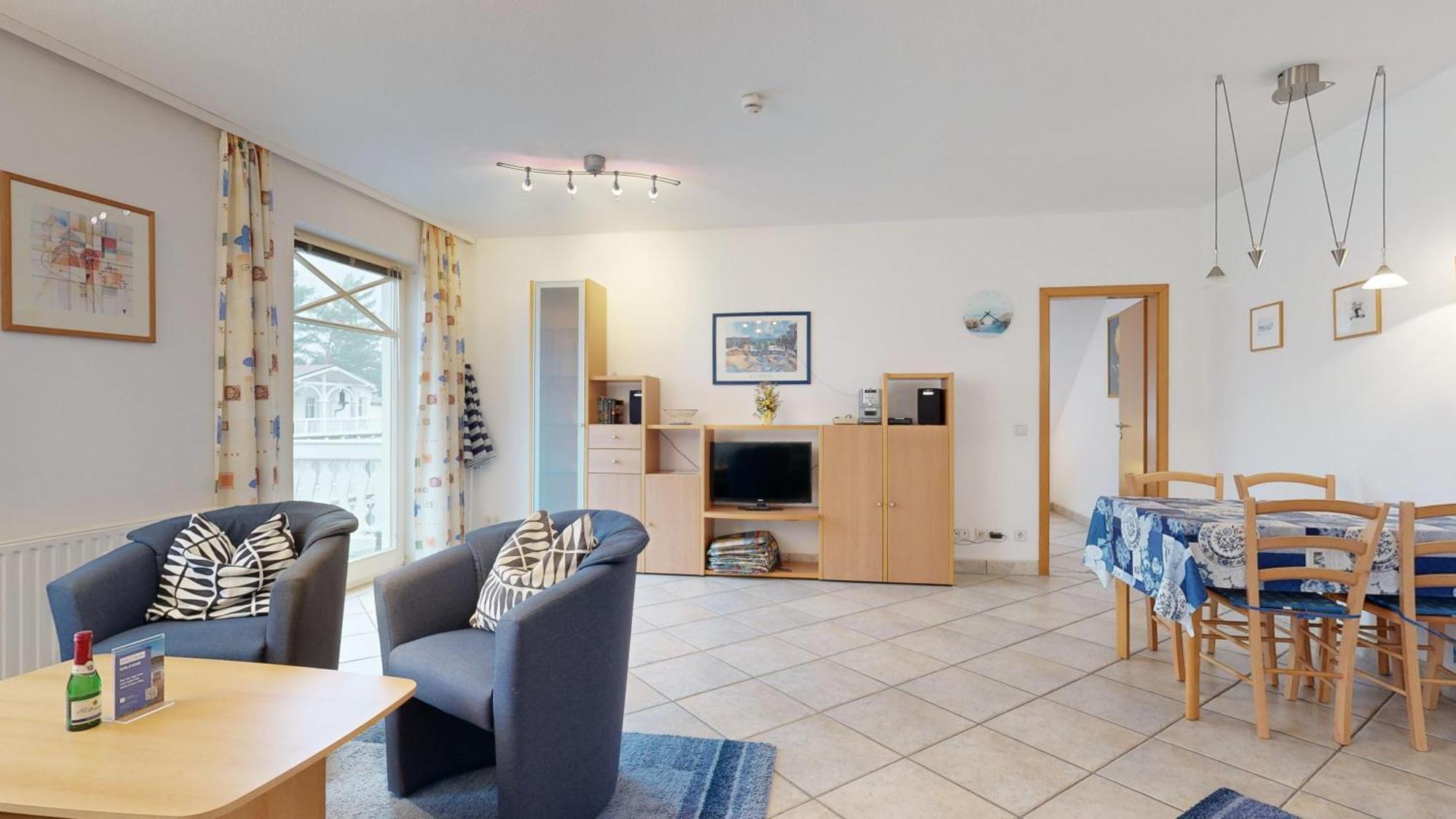 Fewos Direkt Am Strand, Mit Suedbalkon Oder Mit Balkon Mit Meerblick, Strandburg,