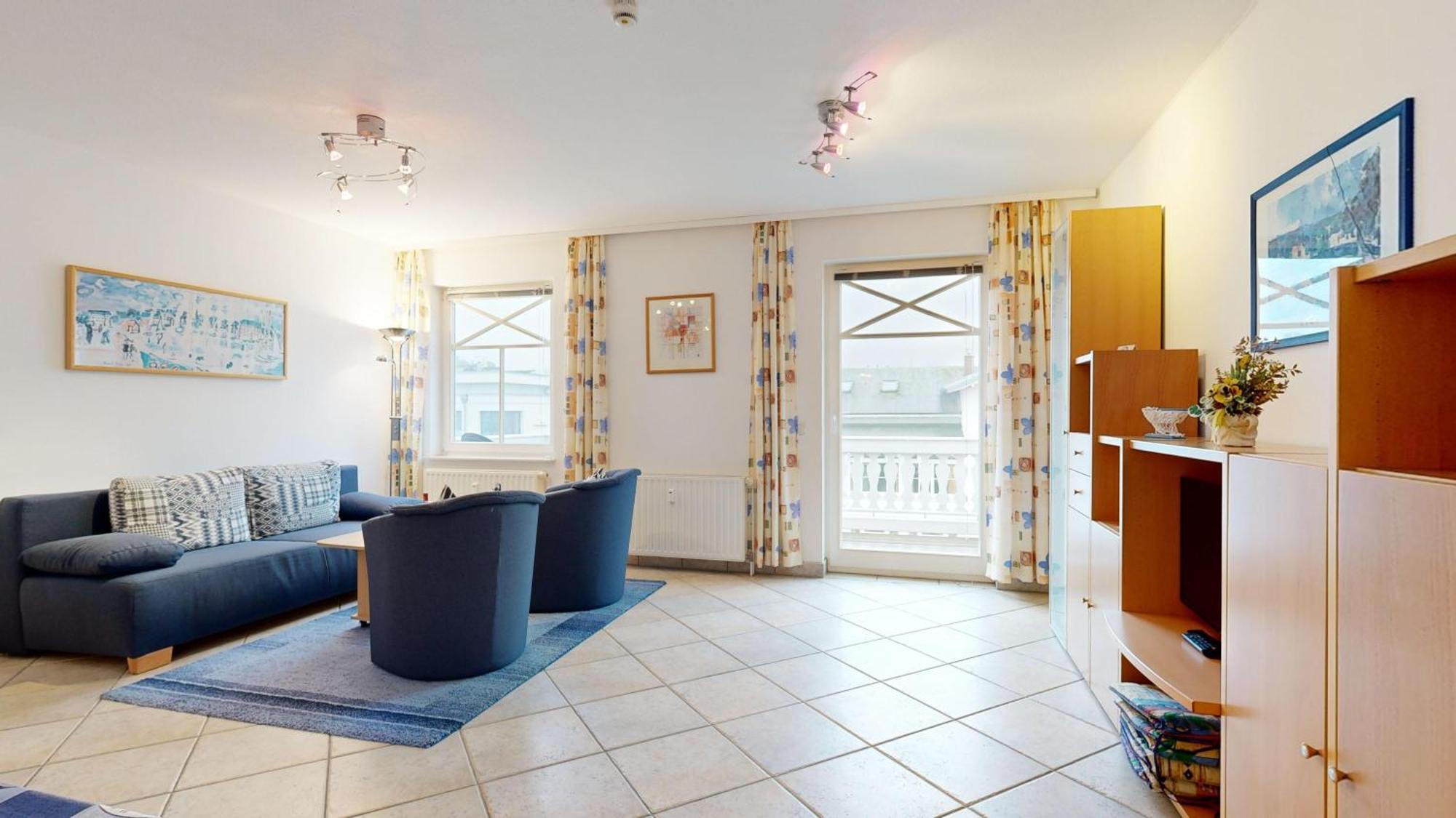 Fewos Direkt Am Strand, Mit Suedbalkon Oder Mit Balkon Mit Meerblick, Strandburg,